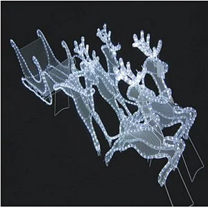 STARKING Outdoor Festive Christmas Across Street LED Decoration 3d Umbrella Motif Lights