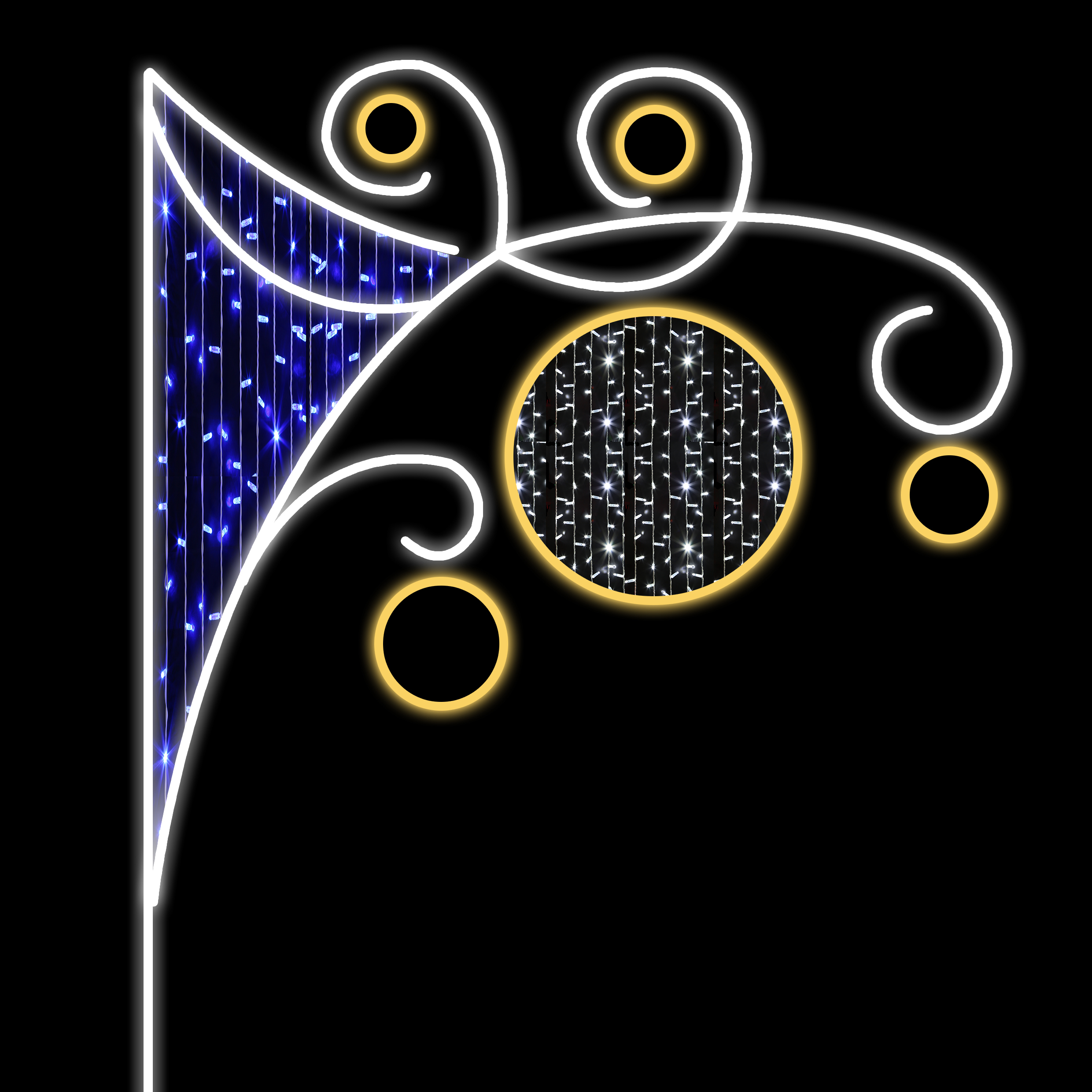 The new sell like hot cakes   Public works  landscaping  Decoration  For  Outdoor  Street Motif  Motif Light