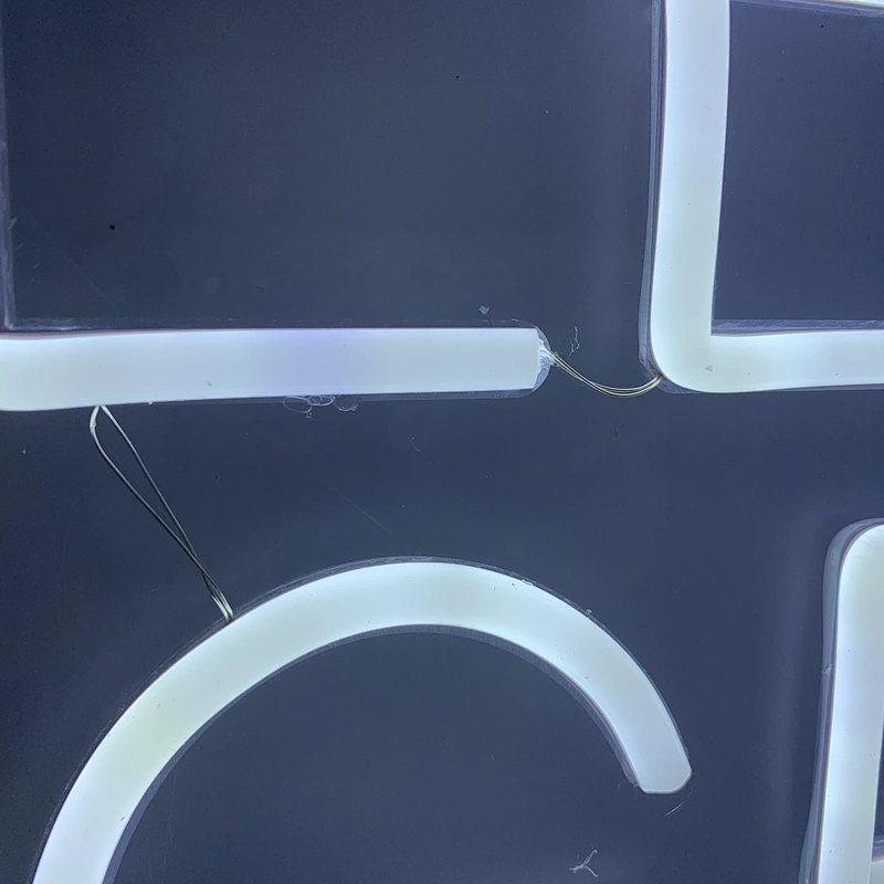 Personalized Free Design NO MOQ Neon LED Lights letter logo design  Lumineux Acrylic Sign