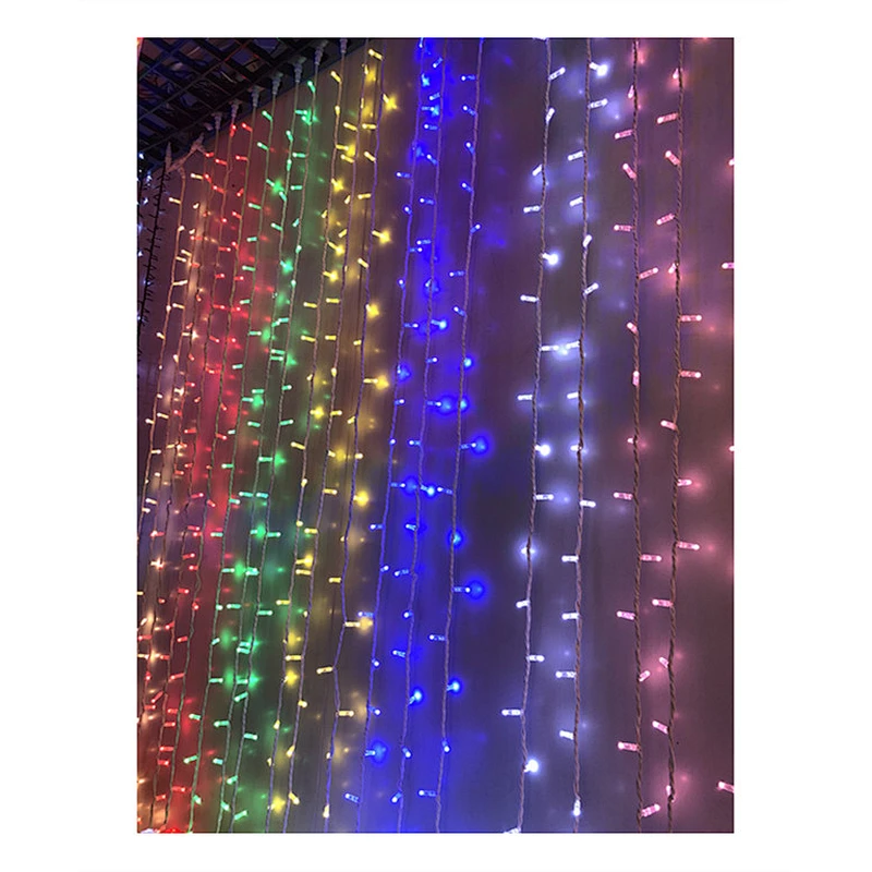 christmas Landscape decoration Atmosphere foil  led String Lights Flashing outdoor waterproof  LED String Fairy Light