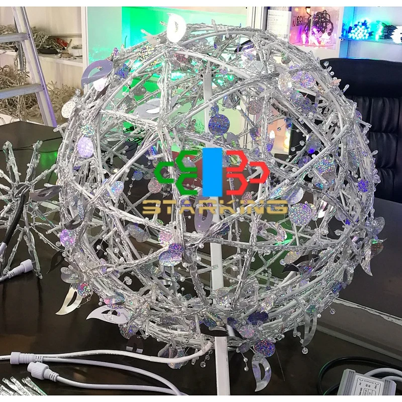 Outdoor Waterproof Light BALL Christmas Decorative LED String Light Holiday Wedding Indoor outdoor ball Luminous Party