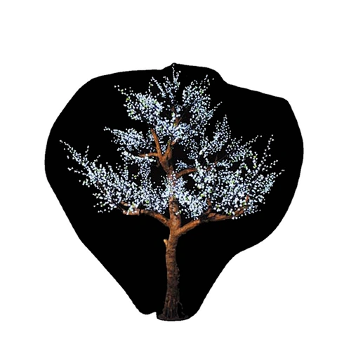 LED artificial cherry blossom artificial flower outdoor lights christmas tree  for wedding