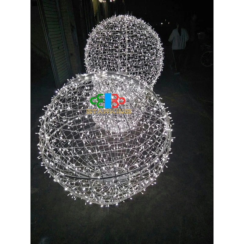 Outdoor Waterproof Light BALL Christmas Decorative LED String Light Holiday Wedding Indoor outdoor ball Luminous Party