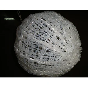 STARKING  3ft 4ft 5ft custom  3D LED Outdoor Christmas Ball Sphere Motif Lights for Lawn Decoration