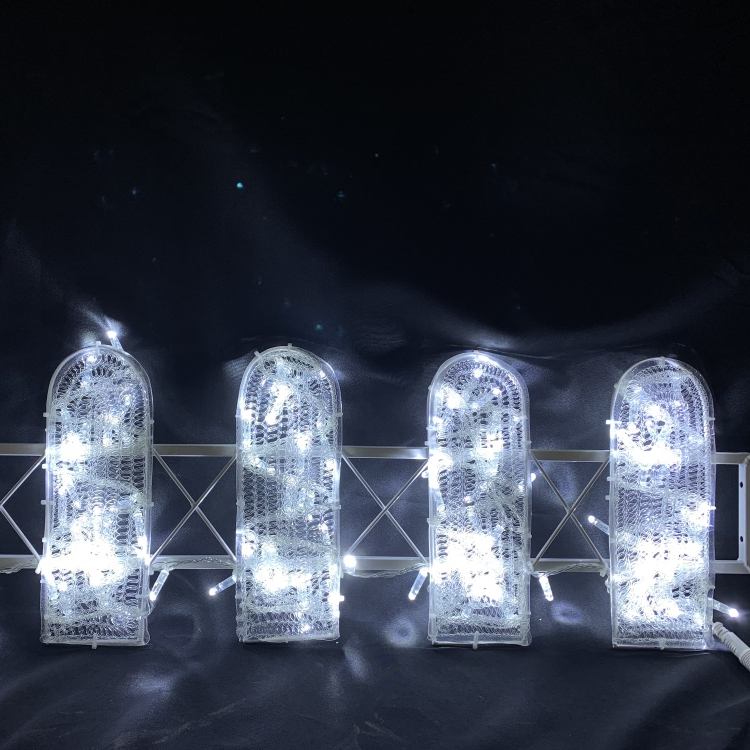 luminous  barrier Garden courtyard landscape home pathway decoration waterproof  led flower stand lights