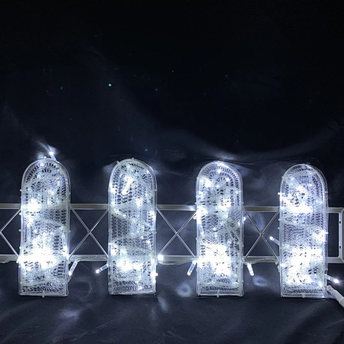 luminous  barrier Garden courtyard landscape home pathway decoration waterproof  led flower stand lights