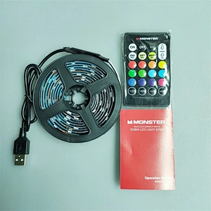 Tape LED Strip Light  Christmas flash Indoor Ribbon RGB cuttable COB flexible  decoration glue led strip light