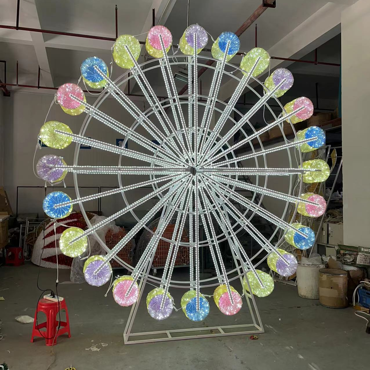 Commercial decoration holiday motif for sky wheel light