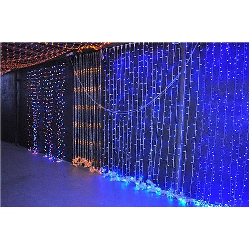 RGB  Three Line Point Control Curtain Light  3d  External Control Programmable Light Cube Dmx512 Ice light