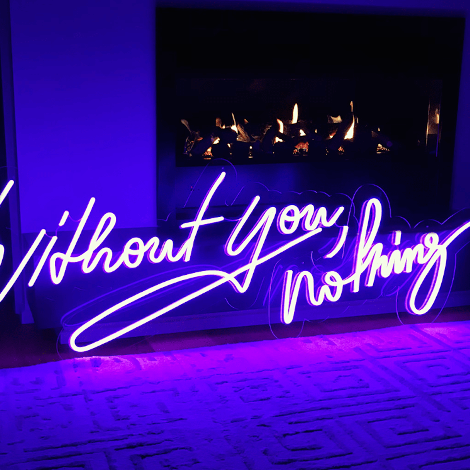 2D Customizable luminous outdoor removable  Decorations  Acrylic Letter Wedding  Display Hanging  Led Neon Sign light