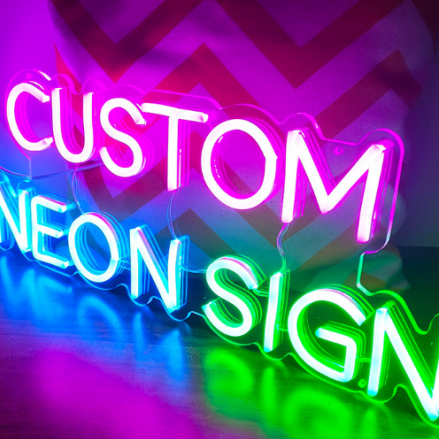 Diy  Outdoor Waterproof Customized Acrylic Led LNeon Sign Letter Light For Room Birthday Wedding Home Party Decoration