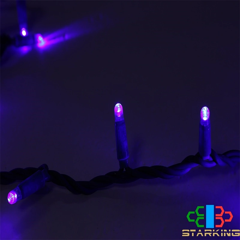 2021 Hot Sale IP20 IP44 IP65 Outdoor Decorations 12M180 LEDS Rubber Wire String Light