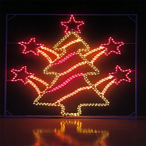 The factory custom Outdoor waterproof  ultra bright  holiday   Christmas Decorations   Motif Led Street Light