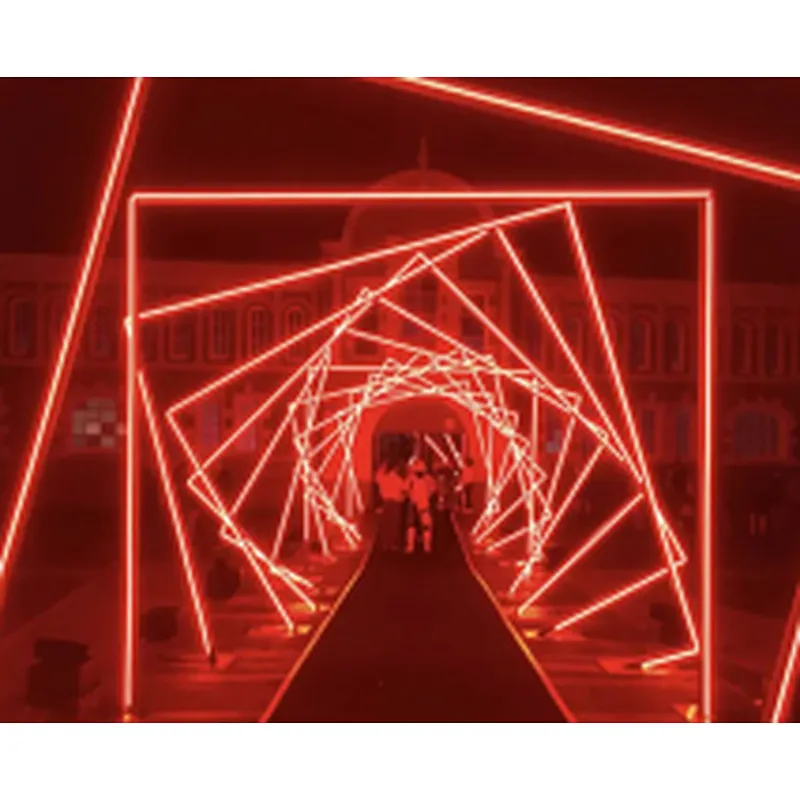 3d large Led Christmas motif  Light  Customized outdoor waterproof  across street Giant park square decorative