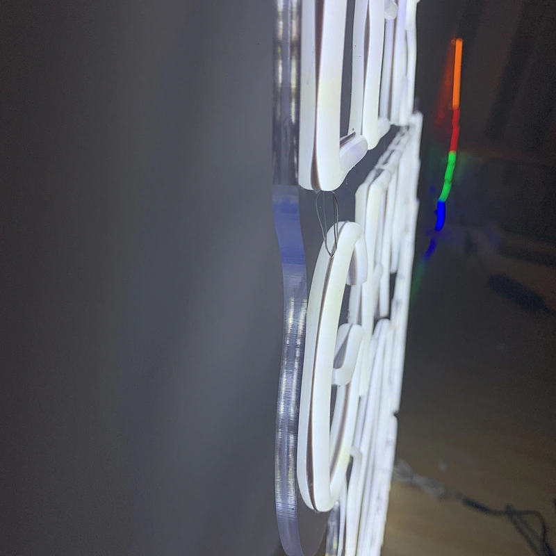 Personalized Free Design NO MOQ Neon LED Lights letter logo design  Lumineux Acrylic Sign
