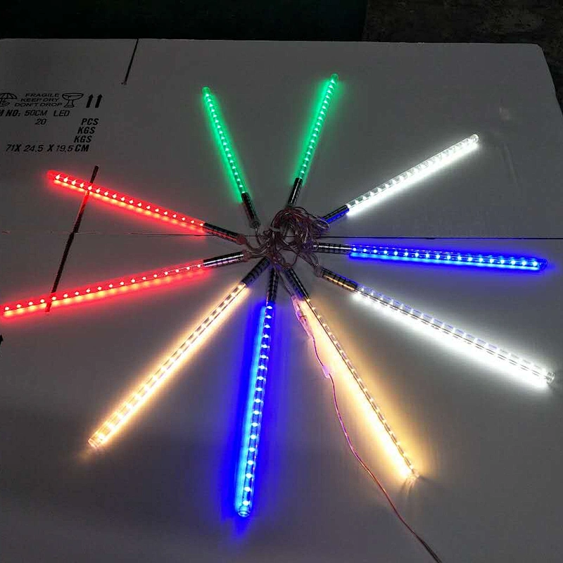 Starking Manufacturer wholesale Waterproof square park Christmas holiday  landscape decoration  Meteor Shower LED Light