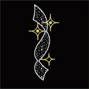 Best price nice Custom commercial Outdoor LED Christmas Decorations Motifs Cross Street Light waterproof ip65
