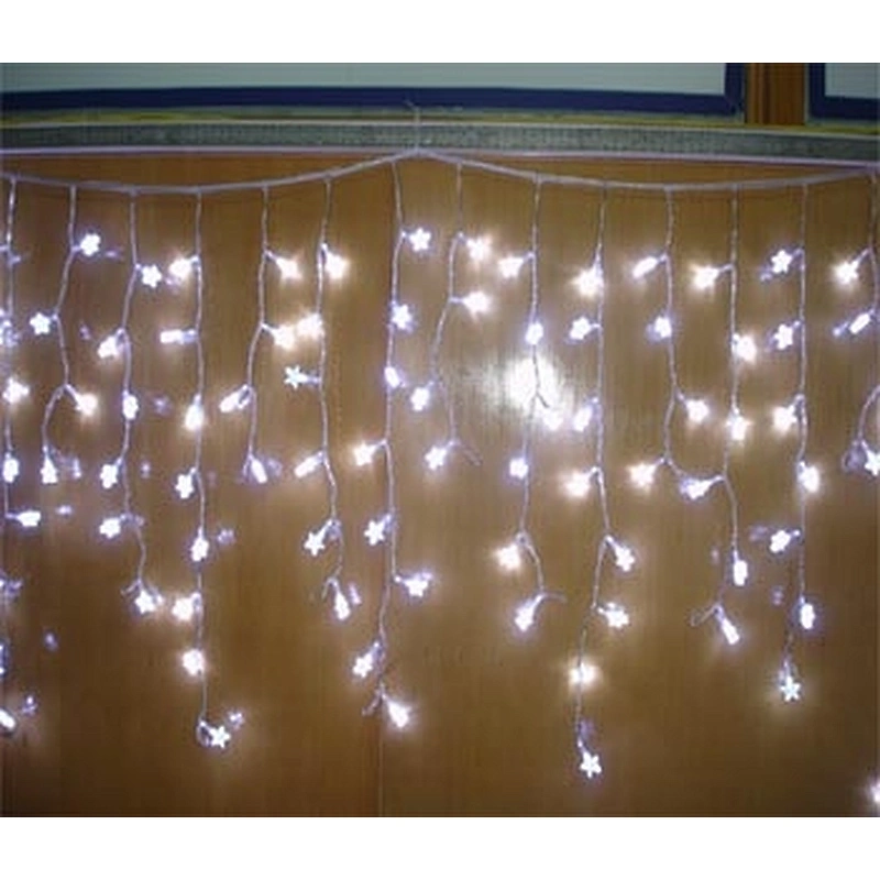 indoor outdoor manufacturer wholesale Waterproof outdoor colorful atmosphere foil decoration led icicle light