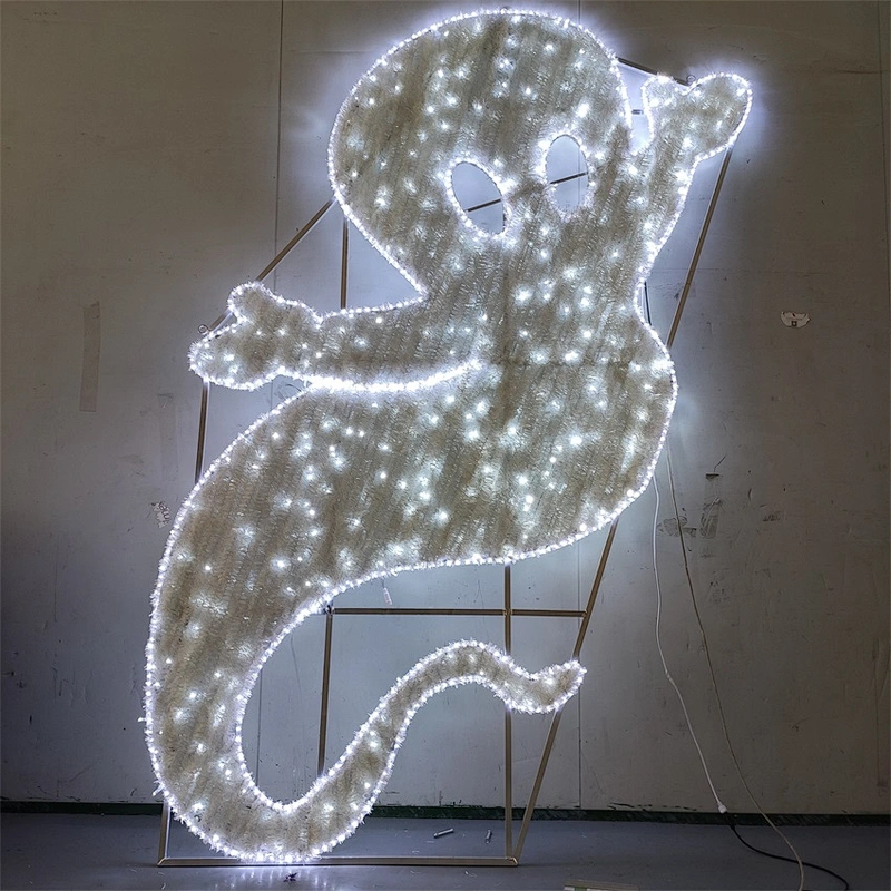 2021 halloween decoration light 535*320cm 2D ghost house motif light