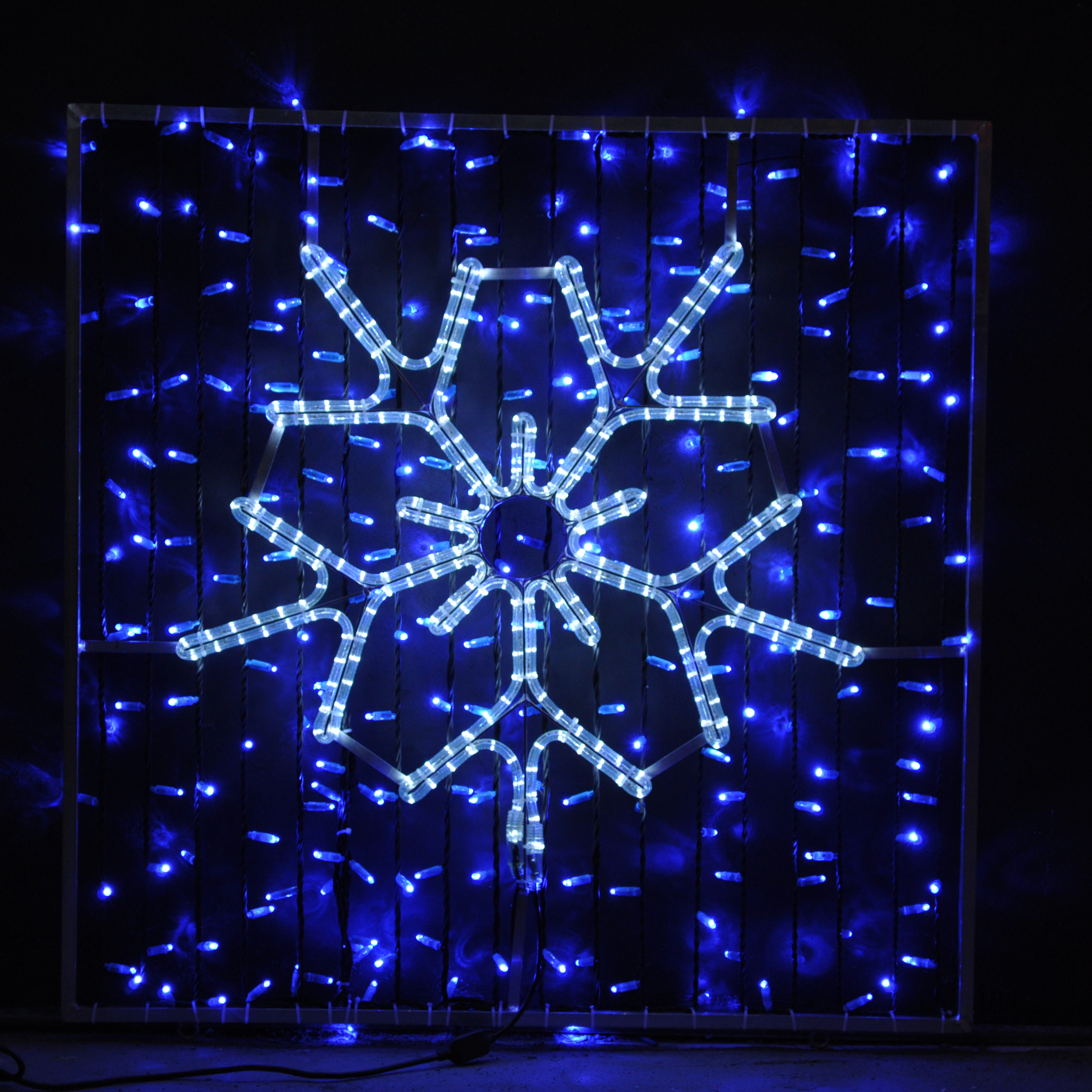 2021 Christmas 2D decorative landscape design outdoor waterproof courtyard street for mobile led motif lights
