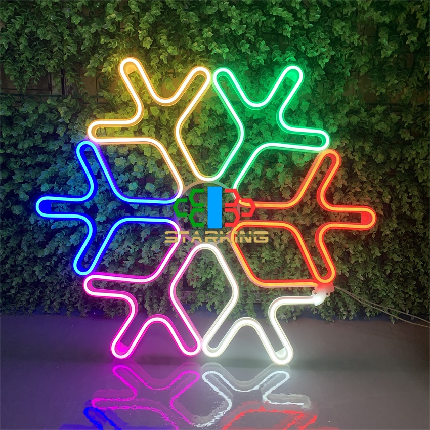 Led Motif Light made of led neon light with plastic for outdoor decoration light