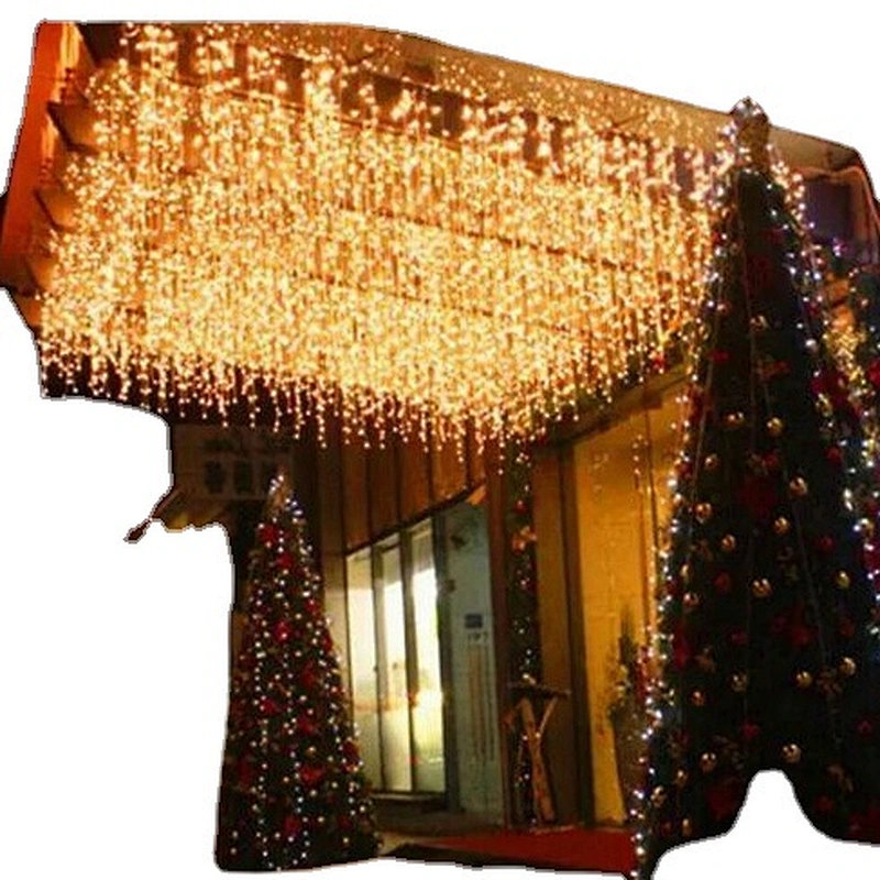 christmas Landscape decoration Atmosphere foil  led String Lights Flashing outdoor waterproof  LED String Fairy Light