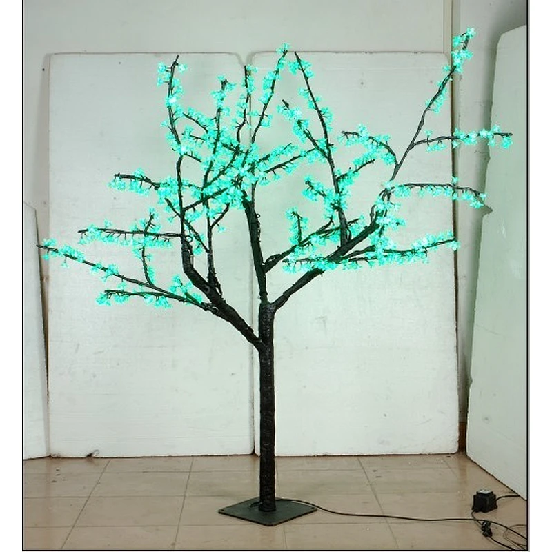 LED TRANSPARENT PVC  COVER AND IRON BRANCH TREE LIGHT CHERRY BLOSSOM OUTDOOR LIGHTING TREE