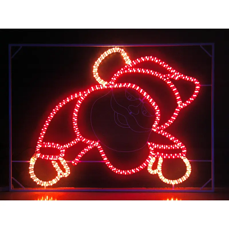 2D lanterns   Customized for each festival  holiday  Outdoor waterproof landscape decoration  led motif light