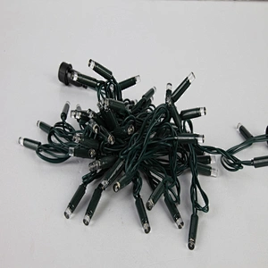 IP44 warm white black wire Christmas Wedding Home Party Decorative New Year LED String Lights