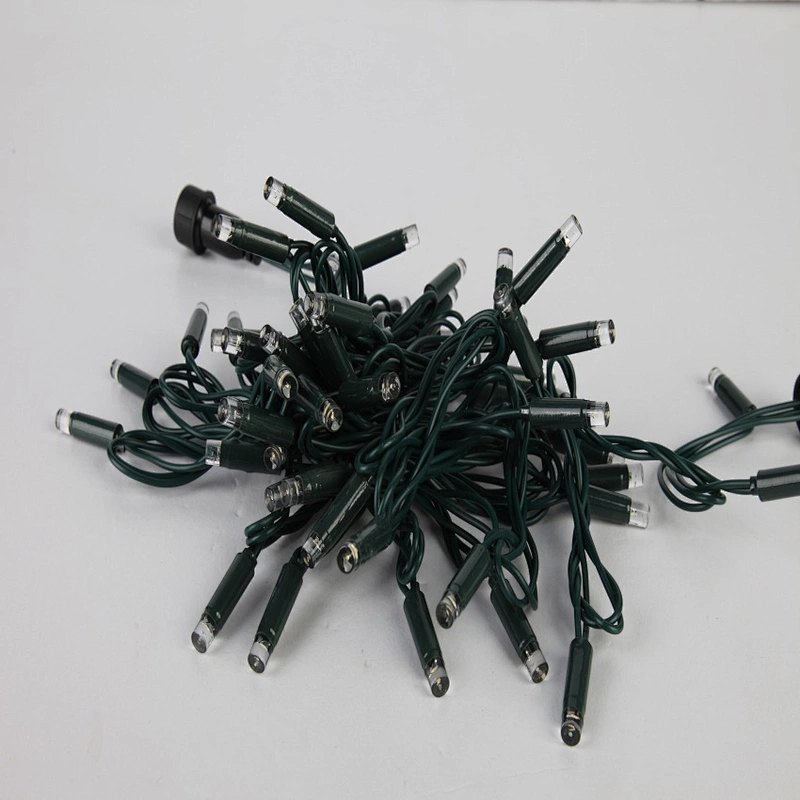 IP44 warm white black wire Christmas Wedding Home Party Decorative New Year LED String Lights