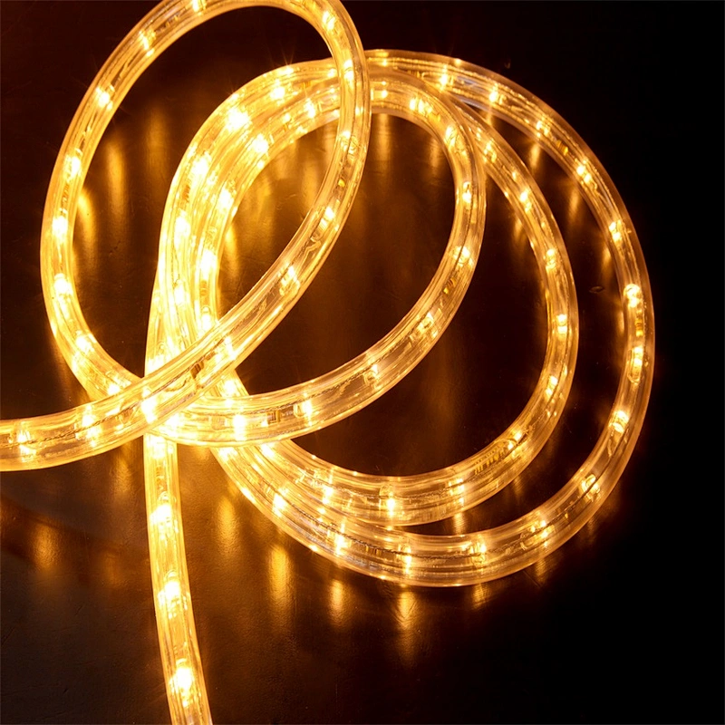 2019 hot sale Christmas Round Waterproof LED Flex Hose Rope Light for Outdoor Decoration