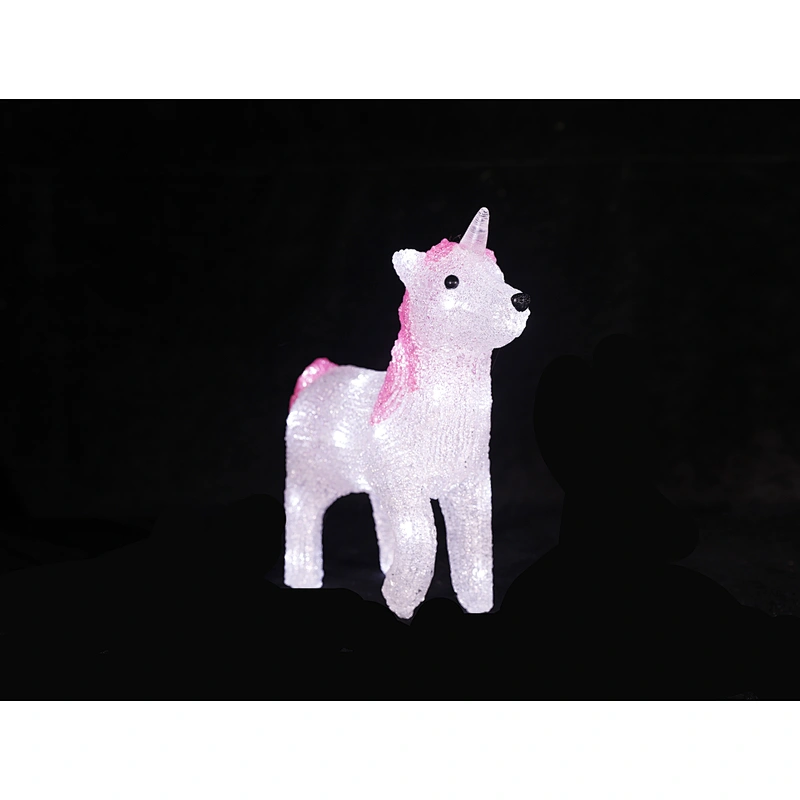 Factory Outdoor led 3d sculpture Santa Claus deer motif christmas light Plush Animals Reindeer Motif Light