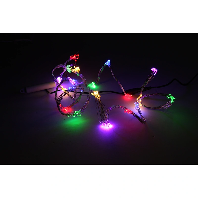 STARKING  solar fairy  Operated String Light Copper Wire Micro LED Fairy LED Wedding Christmas String Lights
