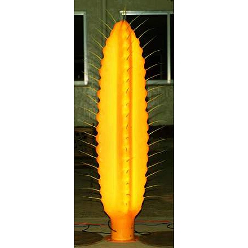 3D Factory direct customized colorful  cactus garden garden lawn outside the landscape decoration LED motif light