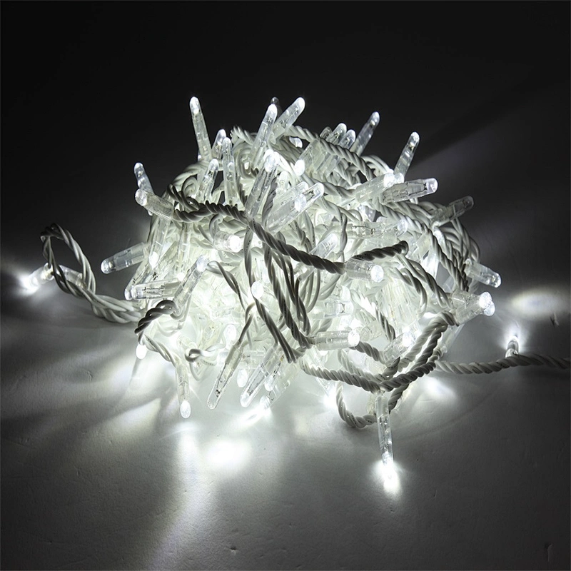 10 meters 100 led  arboles de navidad con luces  atmosphere foil cold-resistant  led IP65 rubber string light