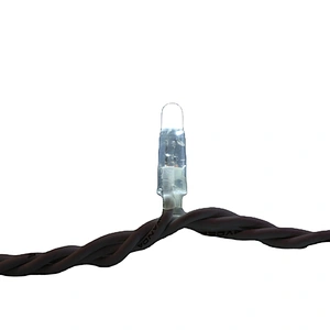 RGB Transparent PVC wire  Garland Outdoor Waterproof Holiday String For Christmas wedding decoration fairy LED light