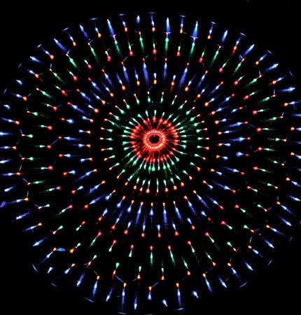 Custom luces de navidad  size LED fishing net mesh string light outdoor use decorative christmas lighting for party and wedding