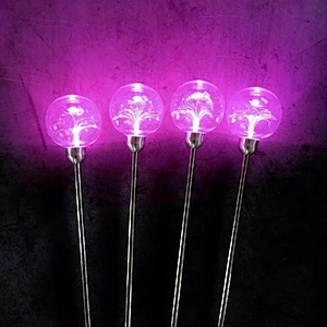 Garden courtyard landscape home pathway decoration waterproof   solar powered   wholesale crystal ball led lights