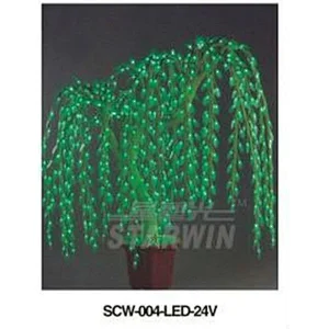 led lighted   Artificial  willow tree outdoor led christmas weeping tree Fairy Lights
