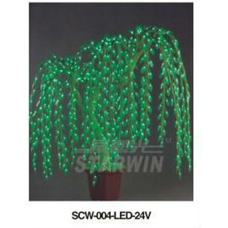 led lighted   Artificial  willow tree outdoor led christmas weeping tree Fairy Lights