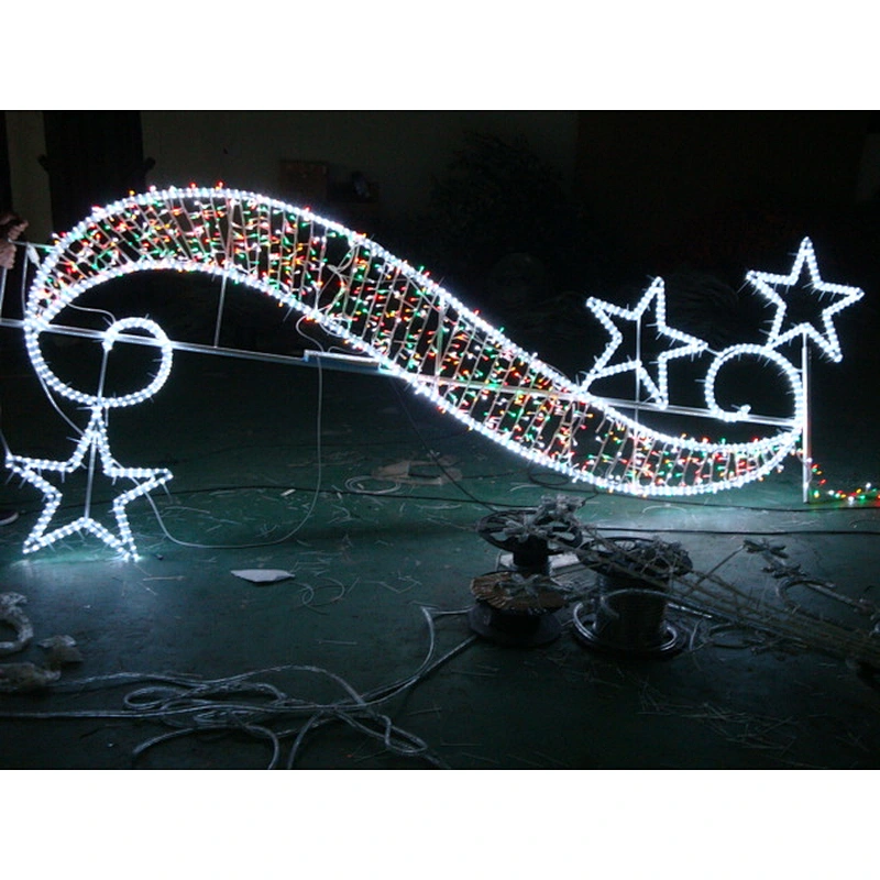 STARKING  DECOR Holiday Outdoor 2d Led Pole Motif Light For Street Decoration
