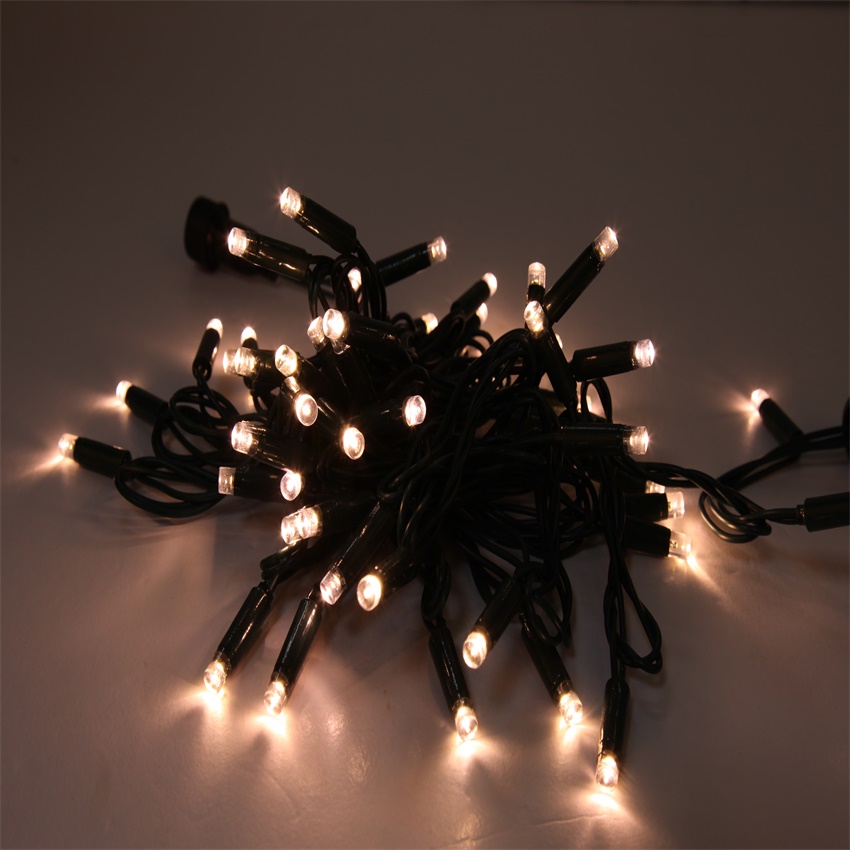 10M 100 LED  indoor outdoor  manufacturer wholesale  party wedding home atmosphere foil decoration PVC wire  led string light
