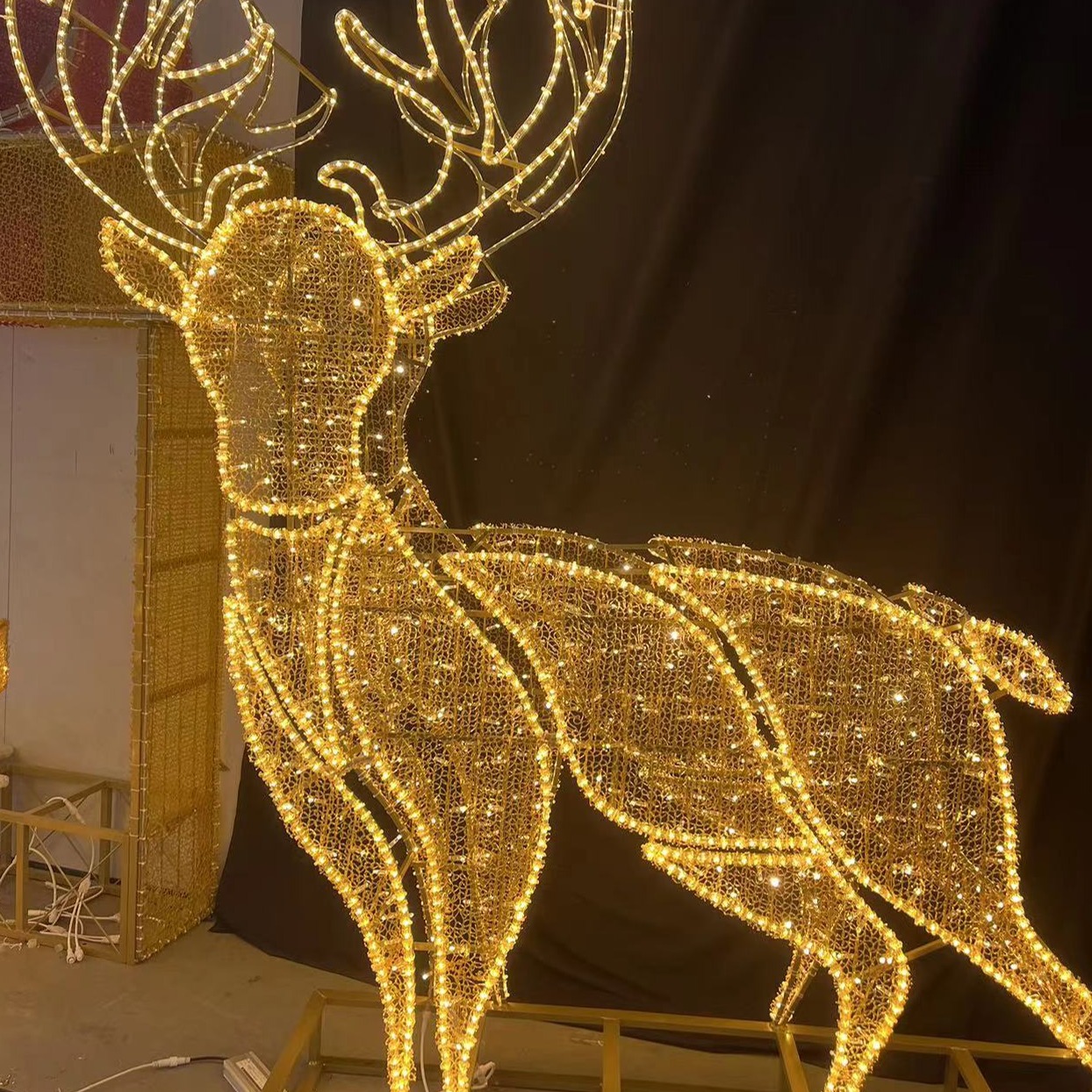 SrarKing Customize reindeer Motif Decoration Large Light