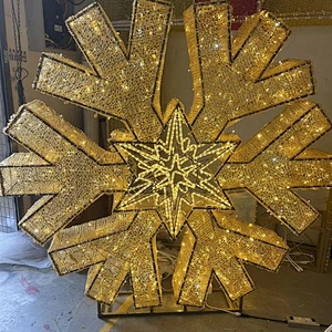 SrarKing Customize snowflake Motif Decoration Large Light
