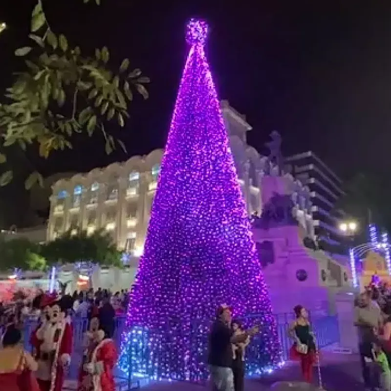 New Year Luxury Decoration Trees Commercial Giant Artificial Outdoor Christmas Trees