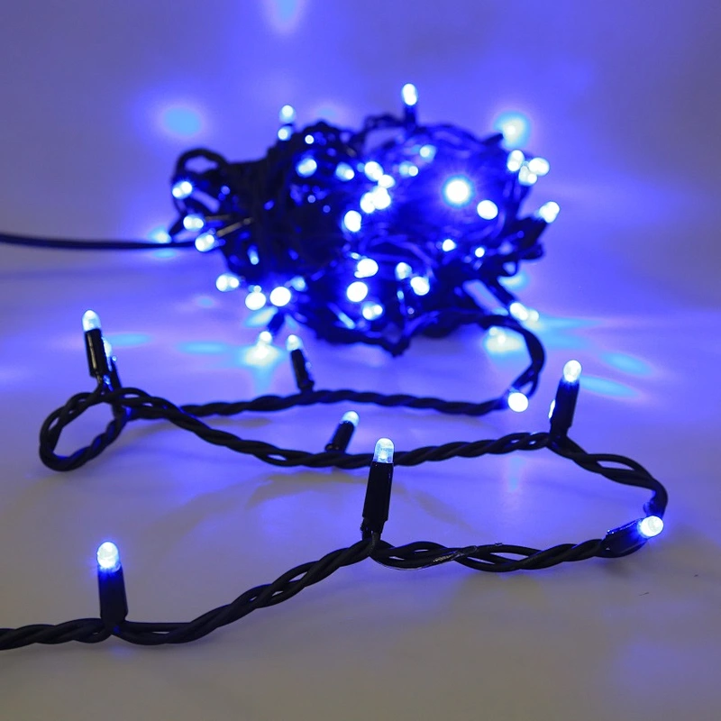 10M 100 LED  outdoor waterproof wholesale cold-resistant  control by app led IP65 rubber string light
