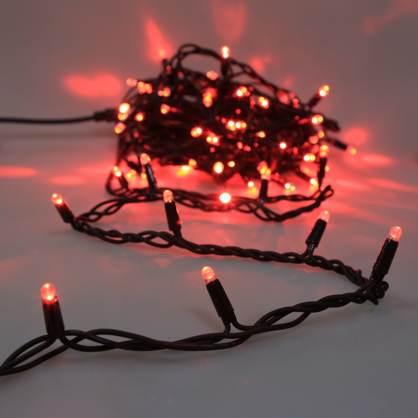 10M 100 LED  outdoor waterproof wholesale cold-resistant  control by app led IP65 rubber string light