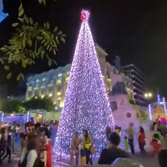 New Year Luxury Decoration Trees Commercial Giant Artificial Outdoor Christmas Trees