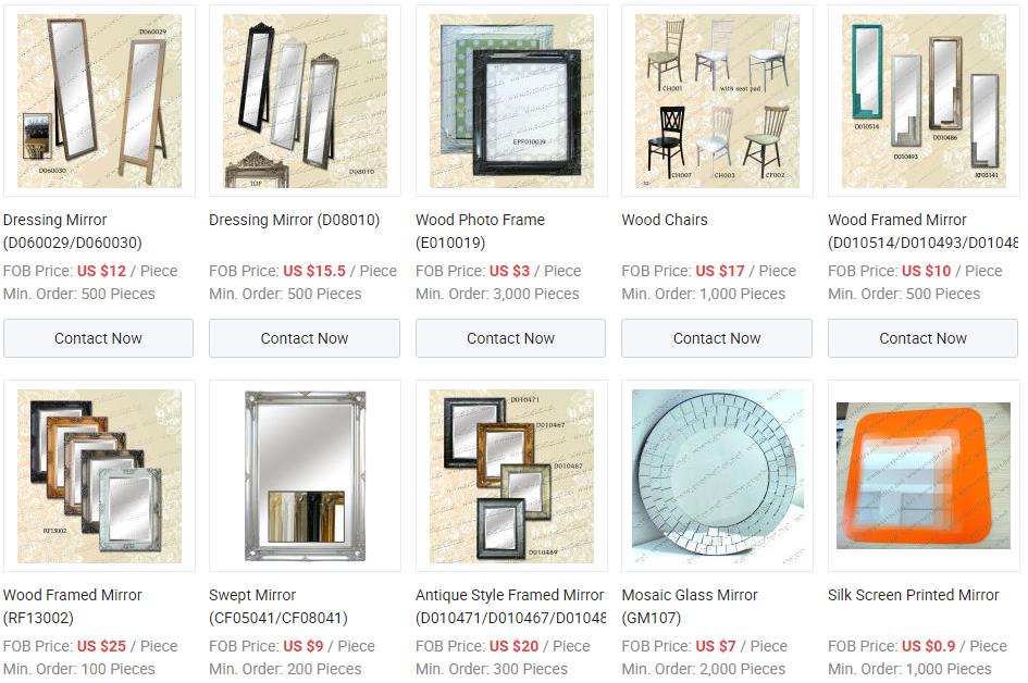 mirror manufacturers