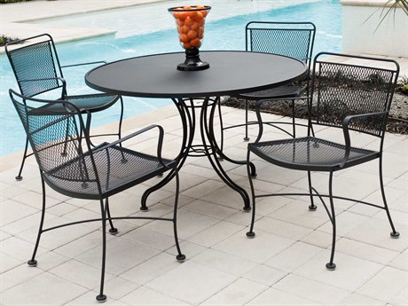 wrought iron table